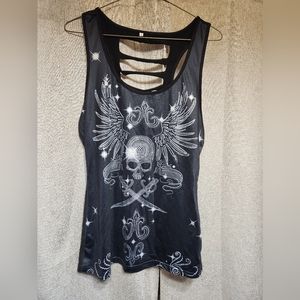 Biker chick top